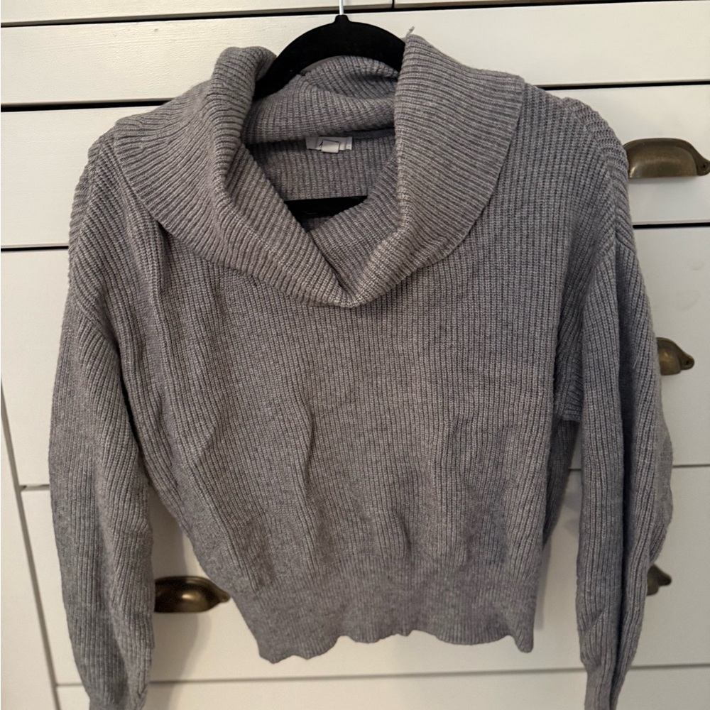 Ardene Gray Cowl Neck Sweater